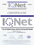 中国质量认证中心 IQNET认证证书